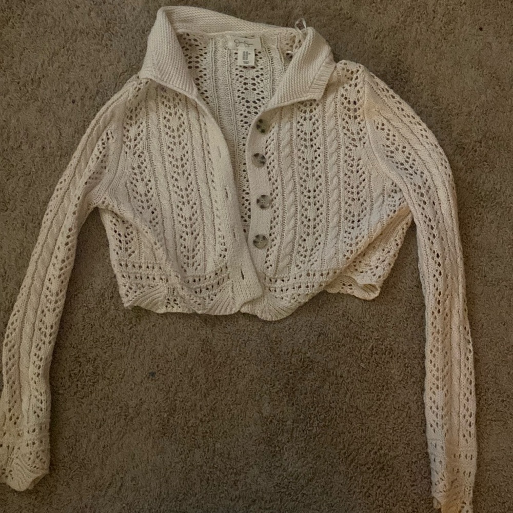 Cream coloured Jessica Simpson cardigan